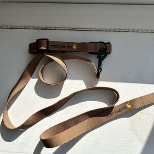 Large Carhartt Dog Collar and Lead